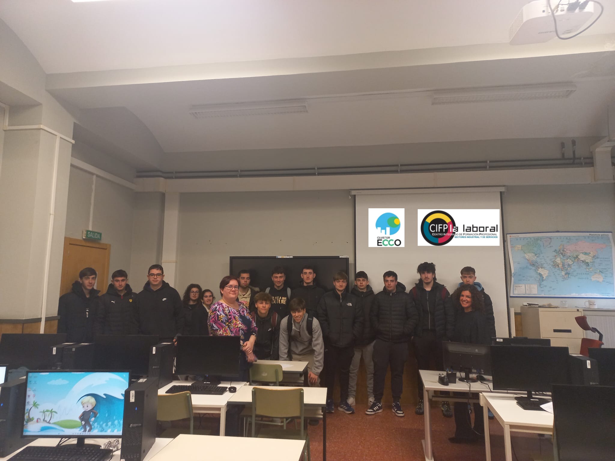 Visita Cluster Ecco CIFP La Laboral